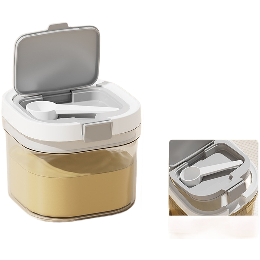 Dry Food Baby - Afgesloten voedselbewaarpot met ergonomische handgreep en