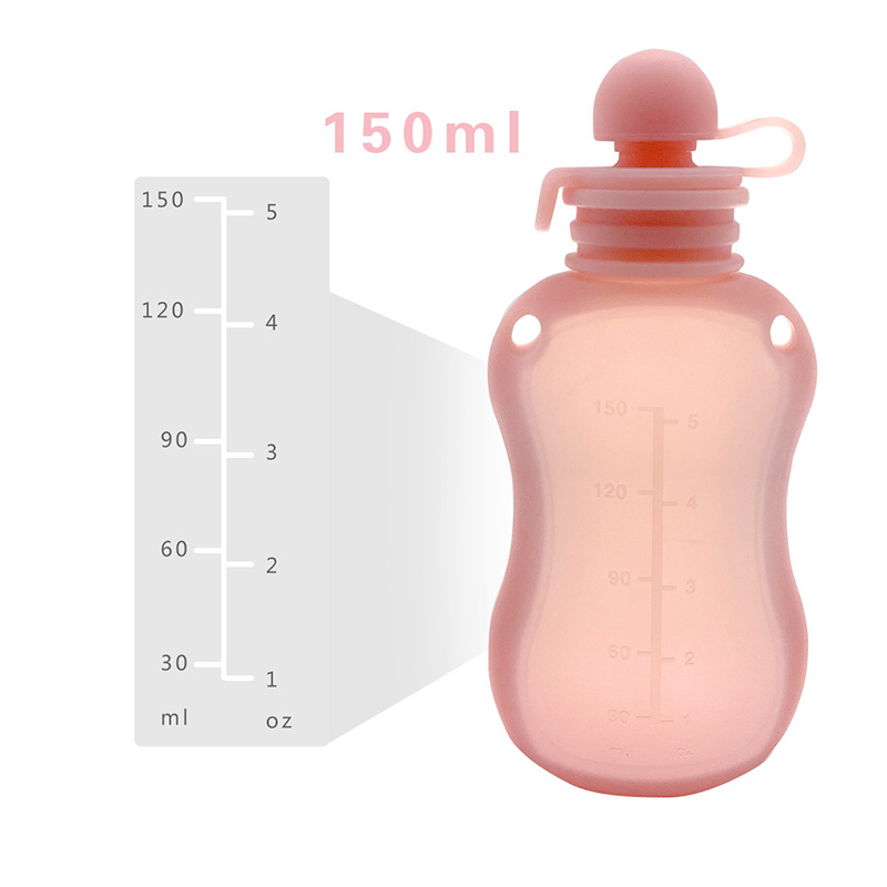 Baby Food Reusable Pouches - 150 ml Handige Melk Opbergtas Herbruikbare