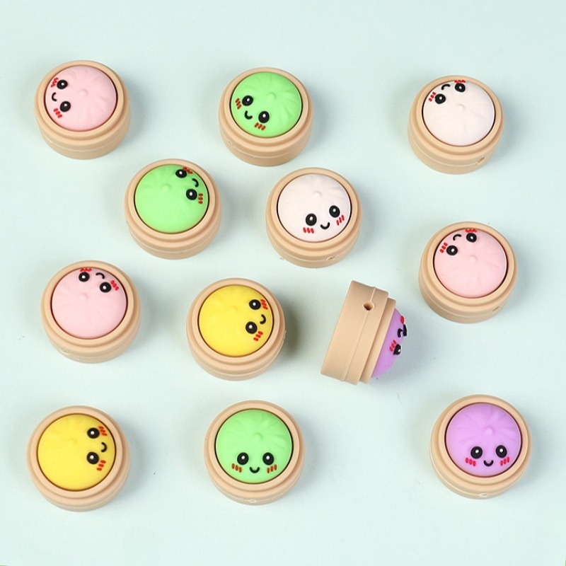 Baby Food Home - 20 Stuks Nieuwe 3D Siliconen Kralen