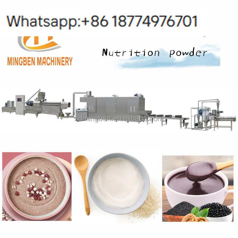Baby Food Instant - Industriële machine voor het maken van