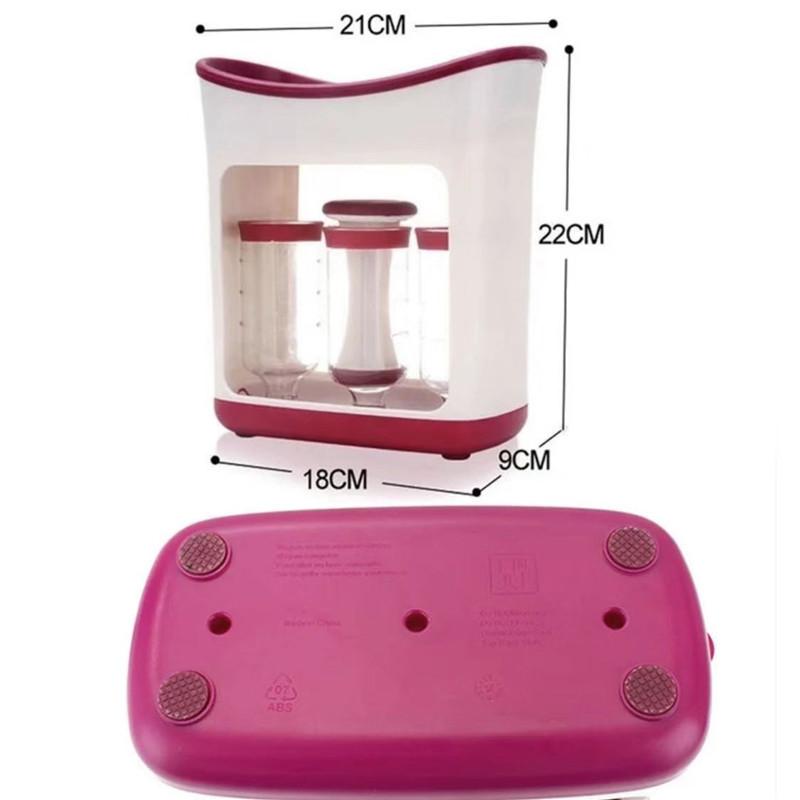 Baby Food Home - Puree Squeezer Aanvullende Voedselproductie Handleiding Babyvoeding