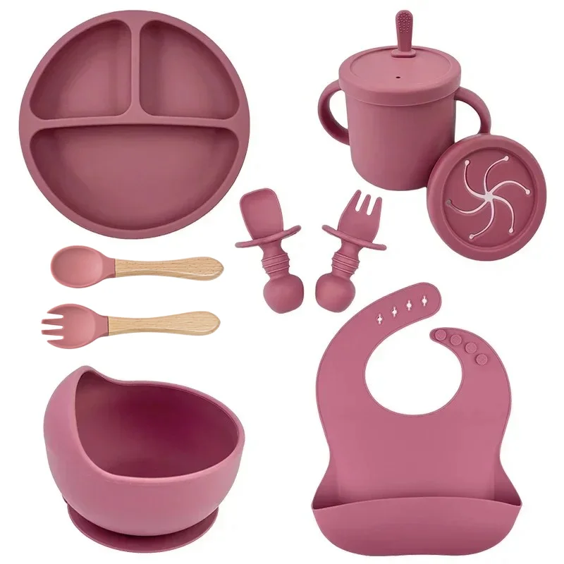 Baby Food Menu - Food Grade Siliconen Kind Schotel Set