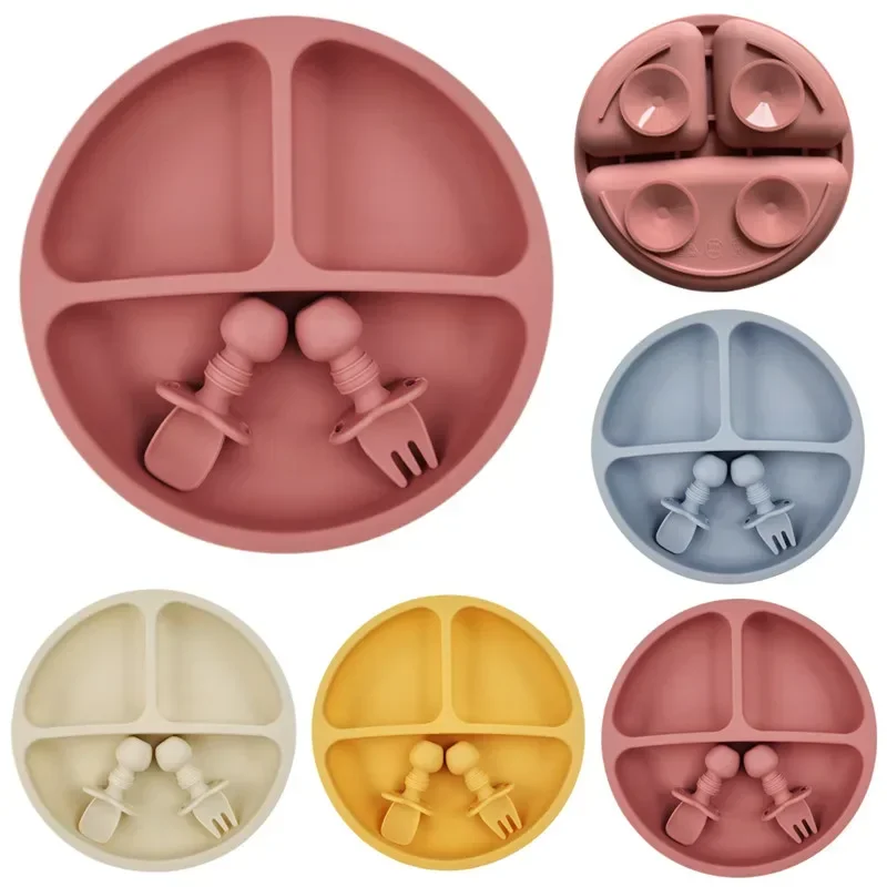 Baby Food Menu - 3 Stuks Siliconen Babyvoeding Set Bpa