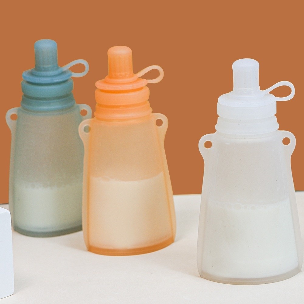 BPA-vrije siliconen babyvoedin - Baby Food Reusable Pouches recensie en prijs