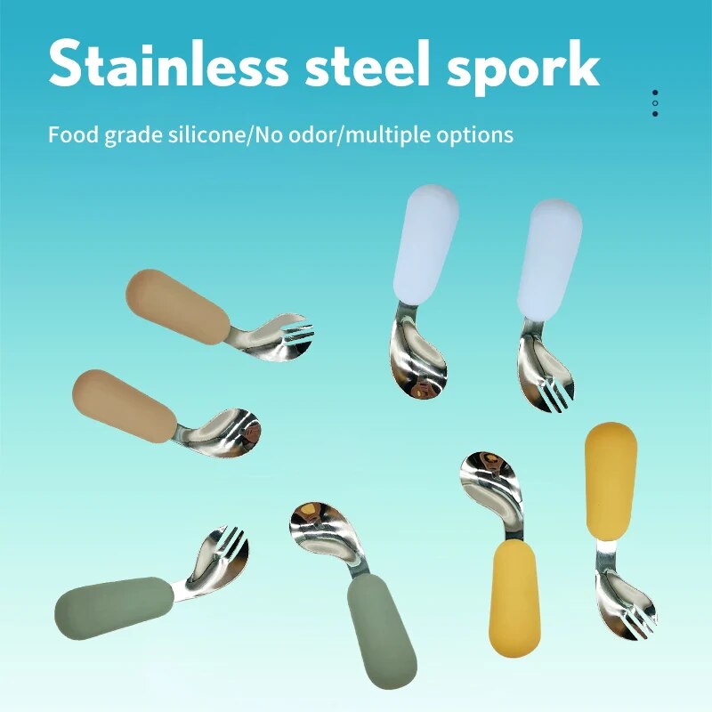 Baby Lepel Vorkset 316 Roestvr - Baby Food Utensils Set recensie en prijs