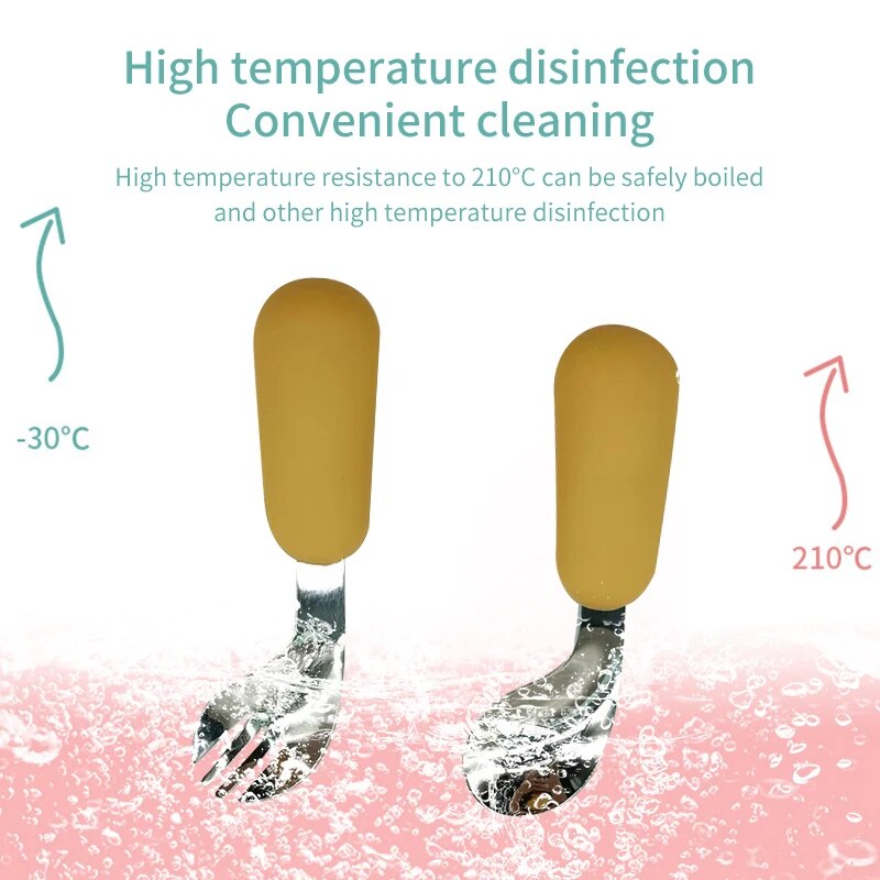 Baby Lepel Vorkset 316 Roestvr - Baby Food Utensils Set recensie en prijs