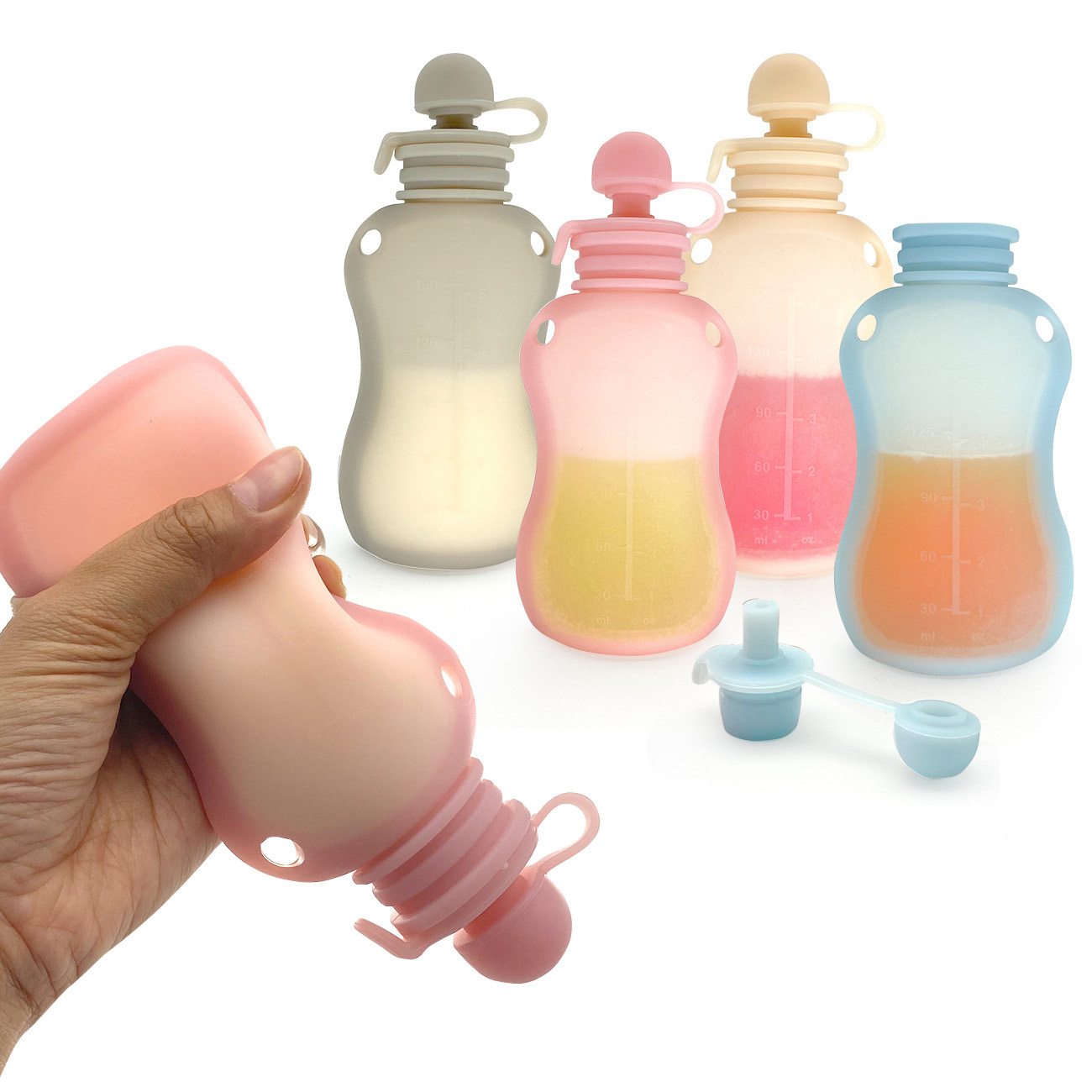 150 ml Handige Melk Opbergtas  - Baby Food Reusable Pouches recensie en prijs