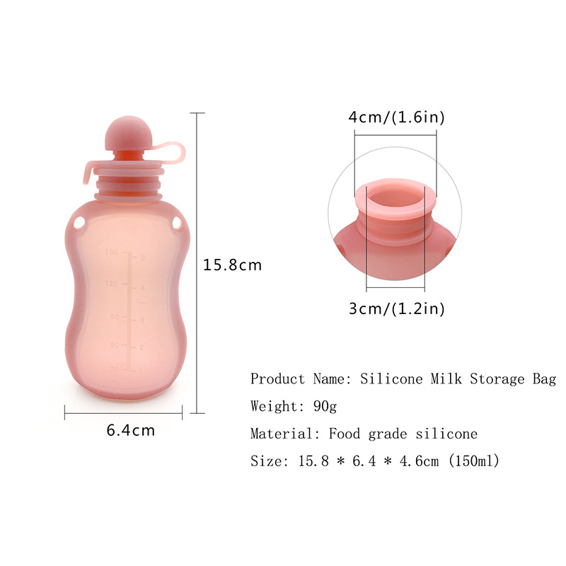 150 ml Handige Melk Opbergtas  - Baby Food Reusable Pouches recensie en prijs
