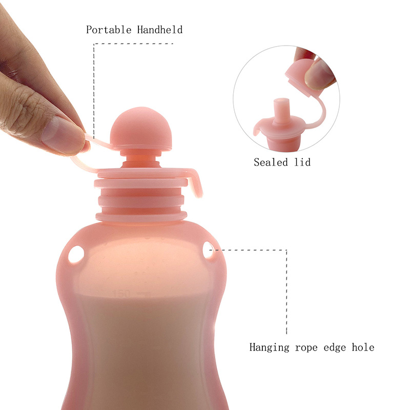 150 ml Handige Melk Opbergtas  - Baby Food Reusable Pouches recensie en prijs