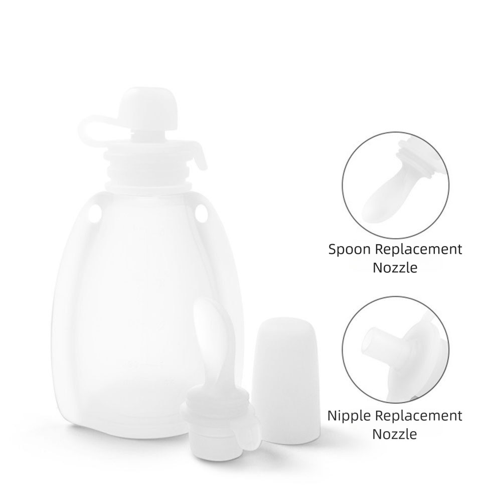 Herbruikbaar babyvoedingzakje, - Baby Food Reusable Pouches recensie en prijs