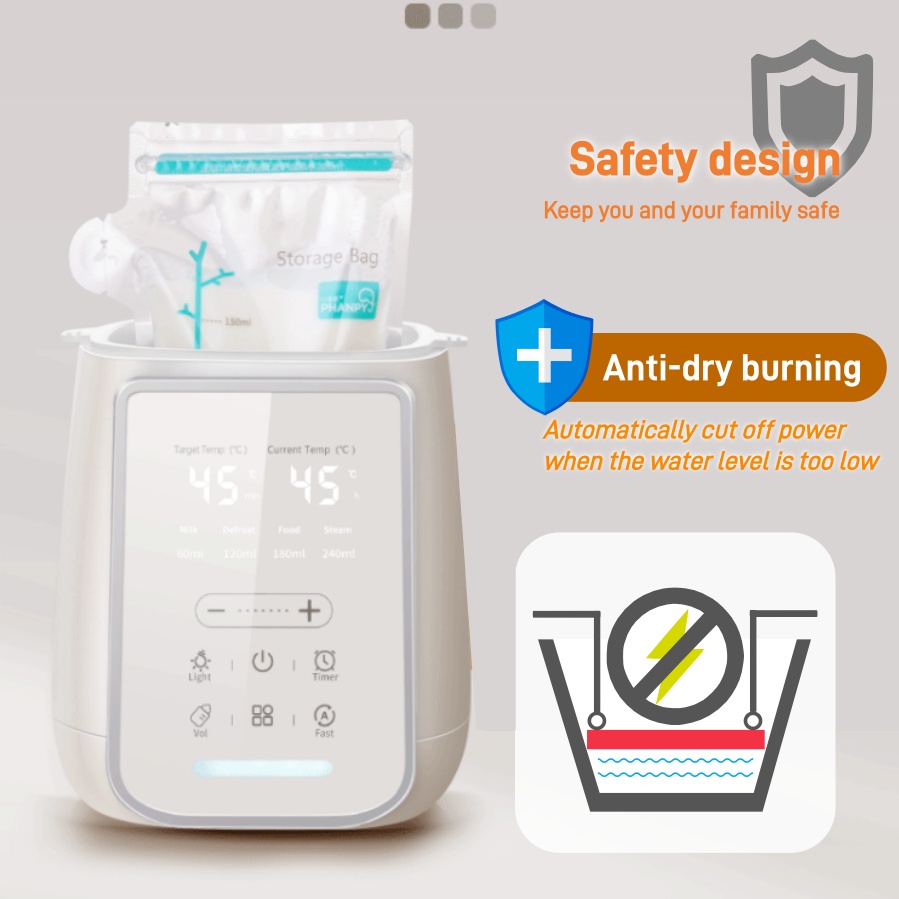 8In1 Babyfles Moedermelk Warme - Dry Food Baby recensie en prijs