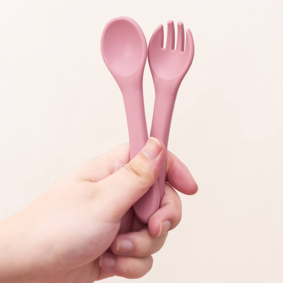 2 Stks/set Siliconen Baby Gebr - Baby Food Utensils Set recensie en prijs