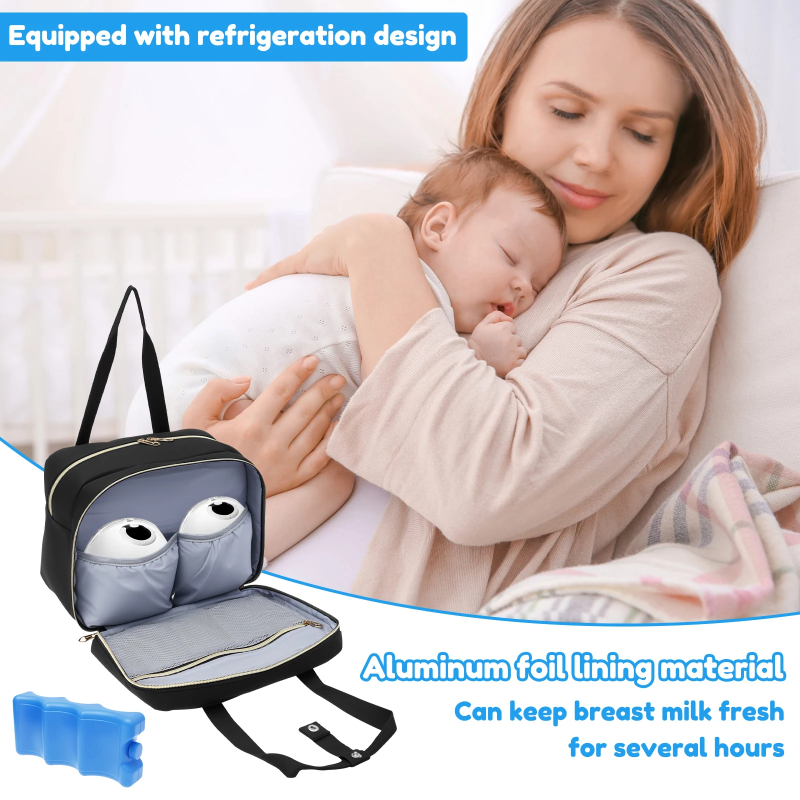 Opbergtas voor borstkolven met - Baby Food Bag recensie en prijs