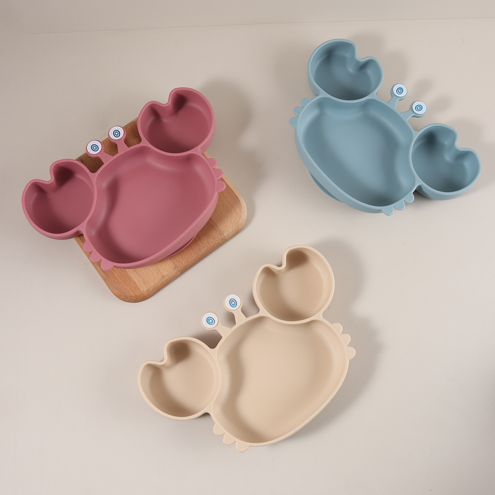 Schattig krabvormig siliconen  - Baby Food Menu recensie en prijs