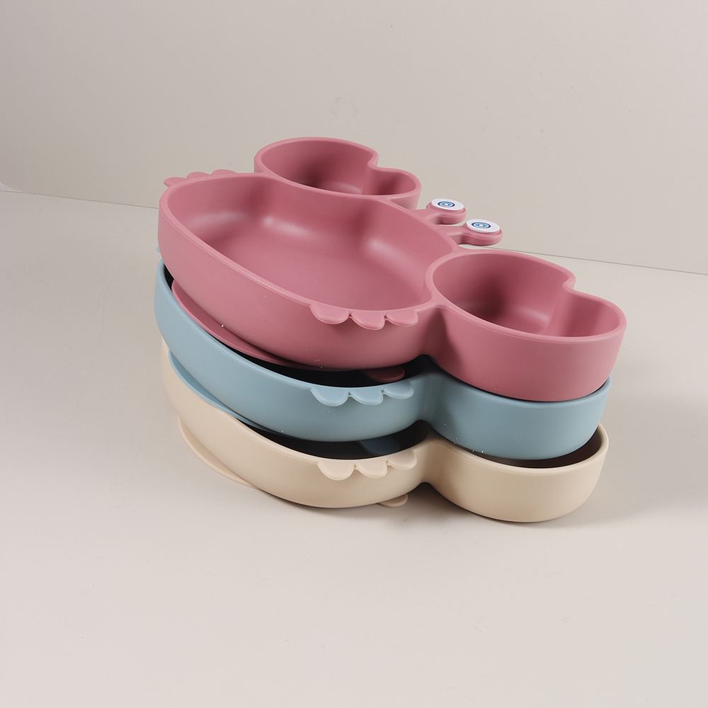 Schattig krabvormig siliconen  - Baby Food Menu recensie en prijs