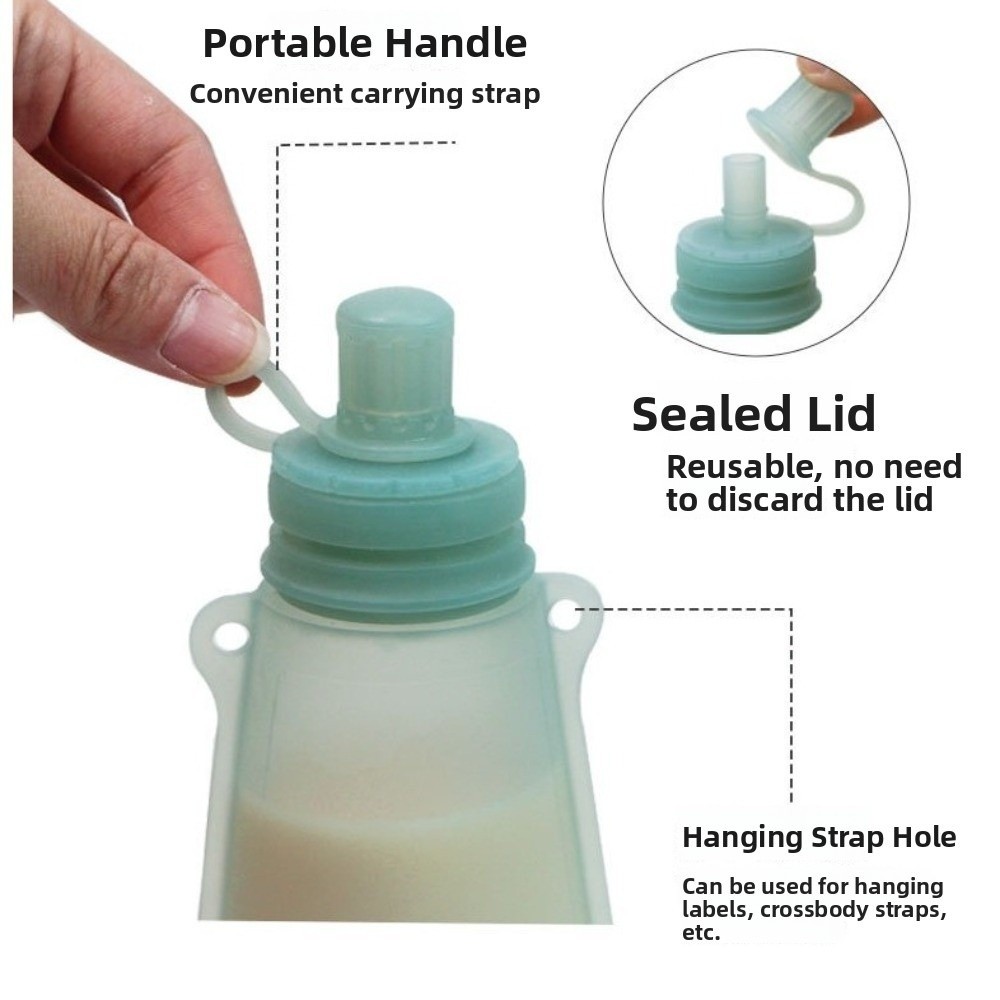 BPA Gratis Siliconen Babyvoedi - Baby Food Reusable Pouches recensie en prijs