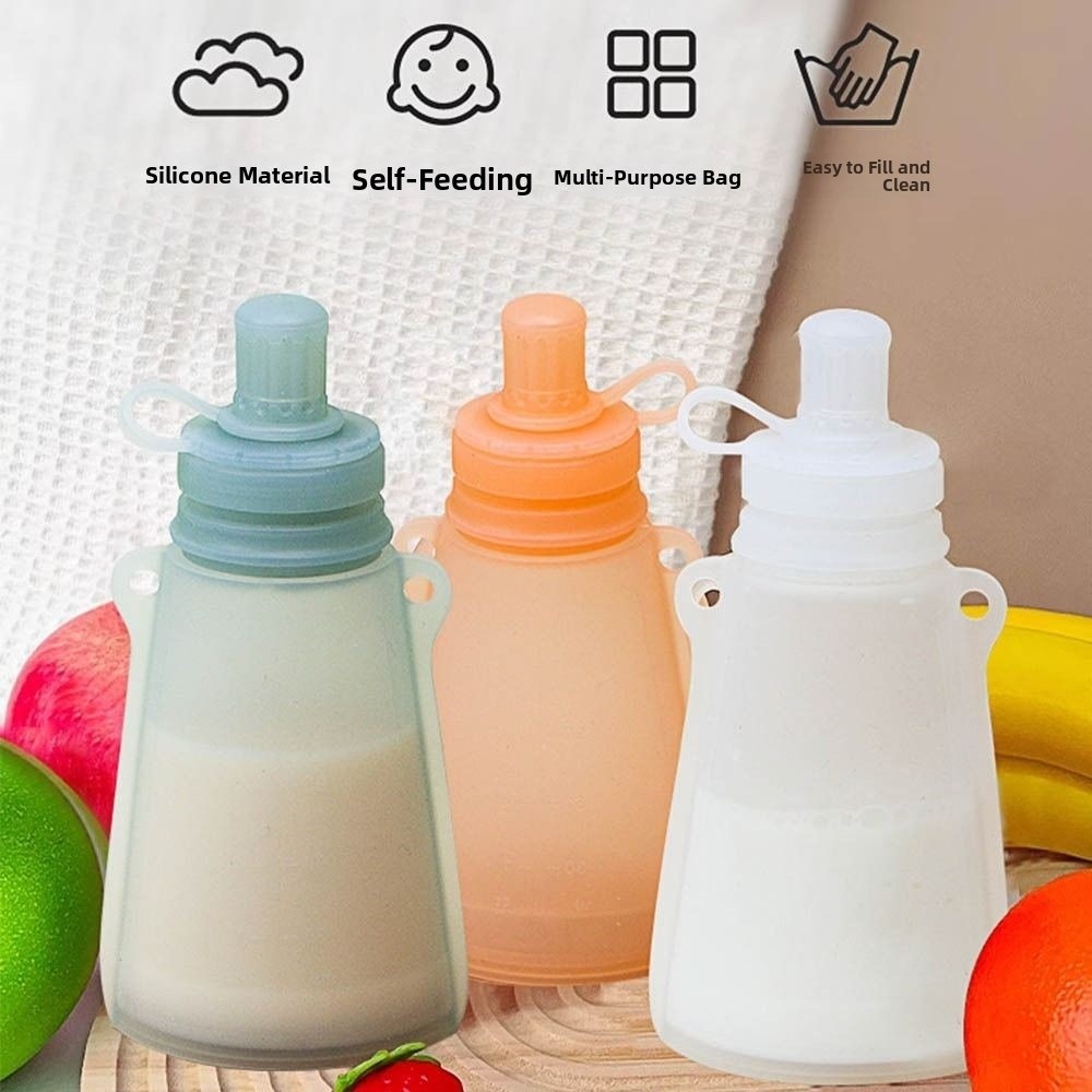 BPA Gratis Siliconen Babyvoedi - Baby Food Reusable Pouches recensie en prijs