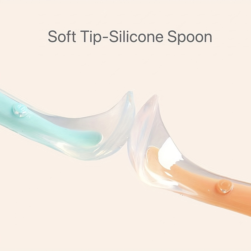 1/2 stuks zachte siliconen lep - Self Feed Spoon recensie en prijs