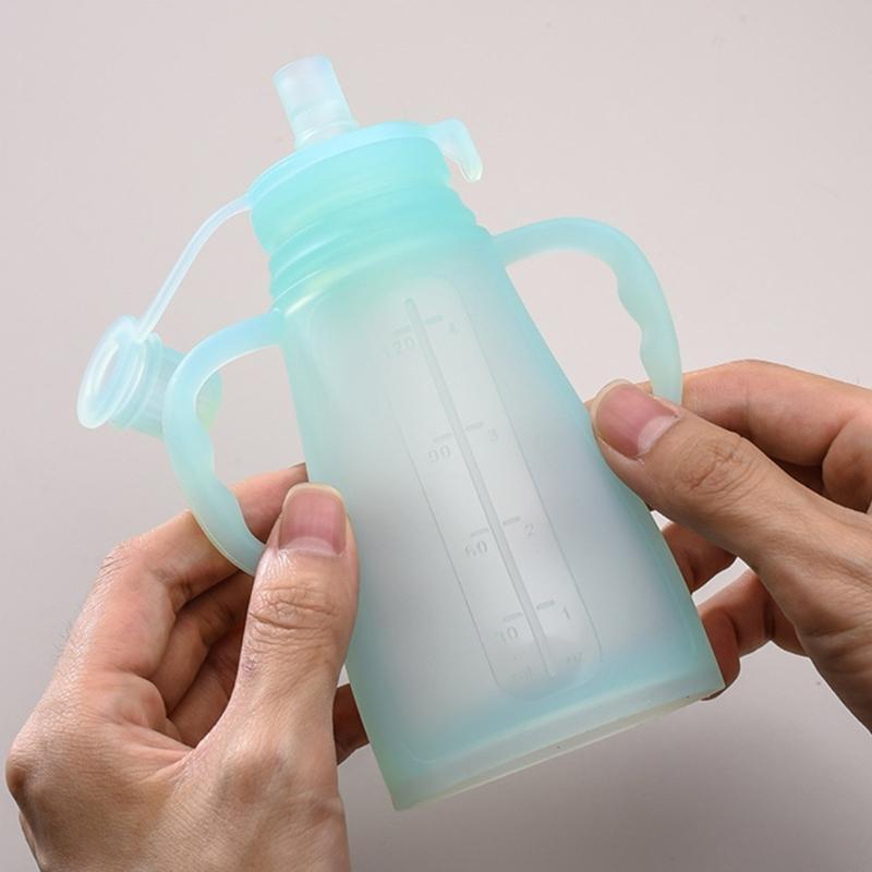 Draagbare Lekvrij Siliconen Ba - Baby Food Reusable Pouches recensie en prijs