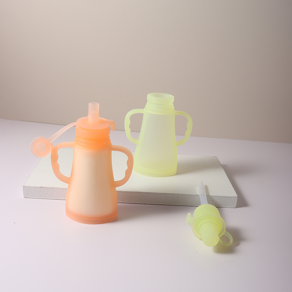 Nieuwe herbruikbare siliconen  - Baby Food Reusable Pouches recensie en prijs