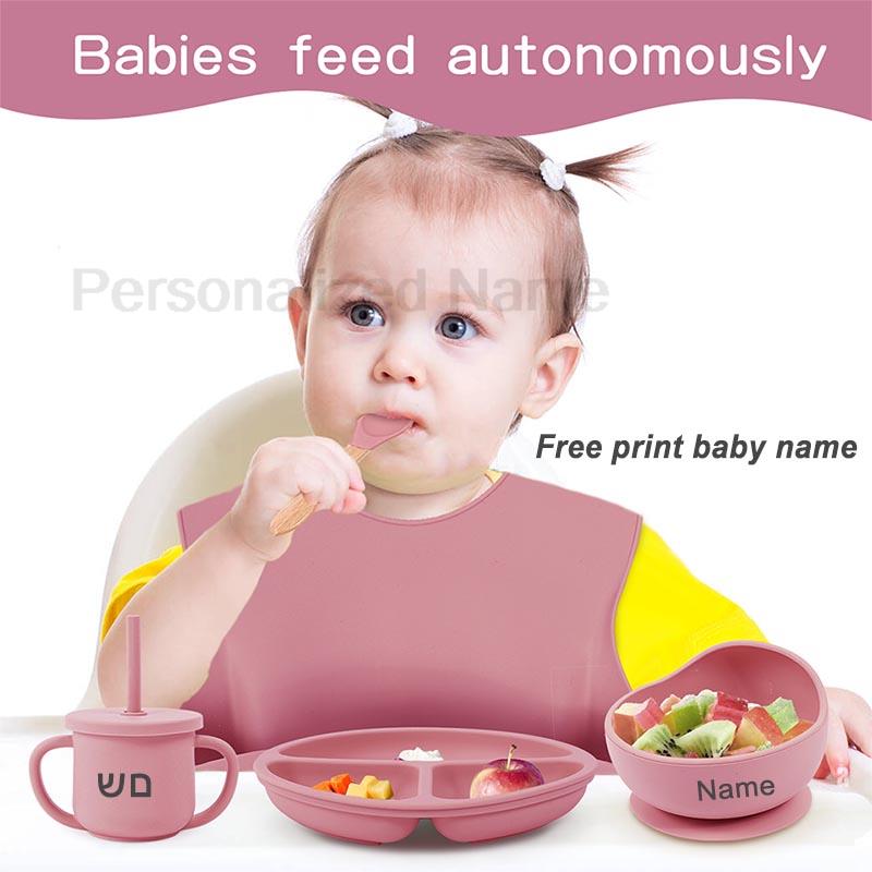 6 Stuks Siliconen Servies Voor - Baby Food Menu recensie en prijs
