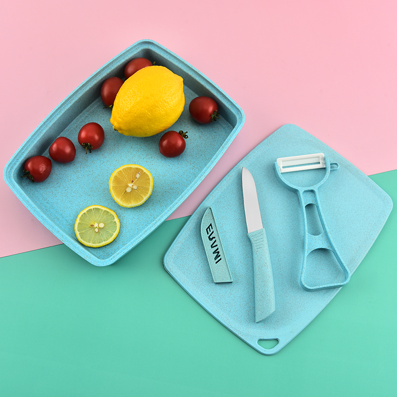 Set van vier fruitmessen voor  - Baby Food Utensils Set recensie en prijs