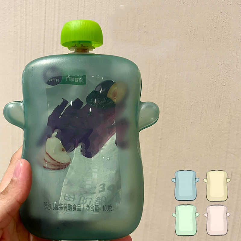 Zelfvoedende houder voor babyv - Baby Food Reusable Pouches recensie en prijs