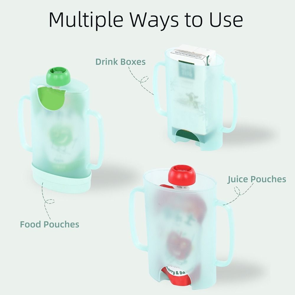 Plastic knijpzakhouder Knijpbe - Baby Food Reusable Pouches recensie en prijs